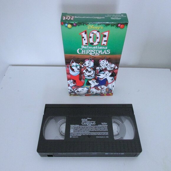 VHS Tapes - 101 Dalmatians Christmas & Dalmatians Sing Along - Picture 6 of 7